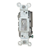 Leviton 1461-LHC Quickwire and Side Wired Single-Pole Illuminated Toggle